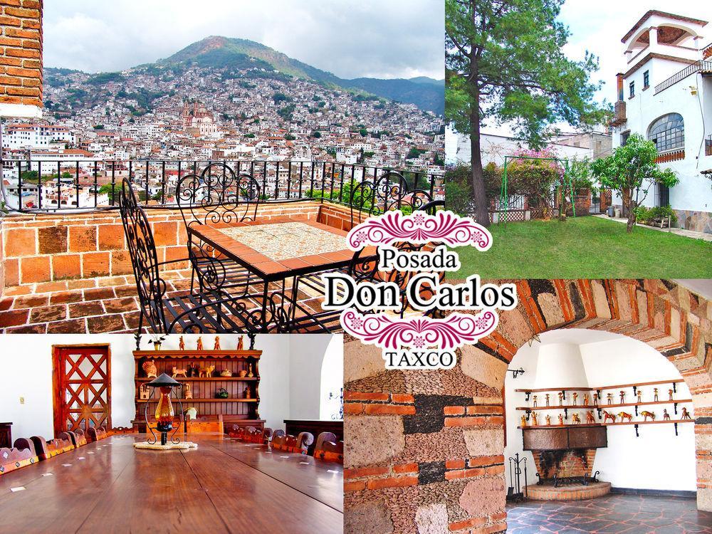 Posada Don Carlos แท็กซ์โก เด อลาร์คอน ภายนอก รูปภาพ